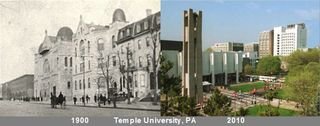 Templeuniversity1900&2010 Templeuniversity1900&2010